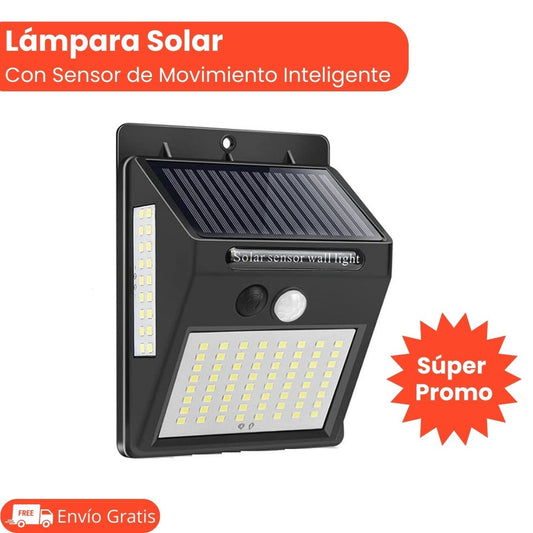 Lámpara Solar Con Sensor De Movimiento