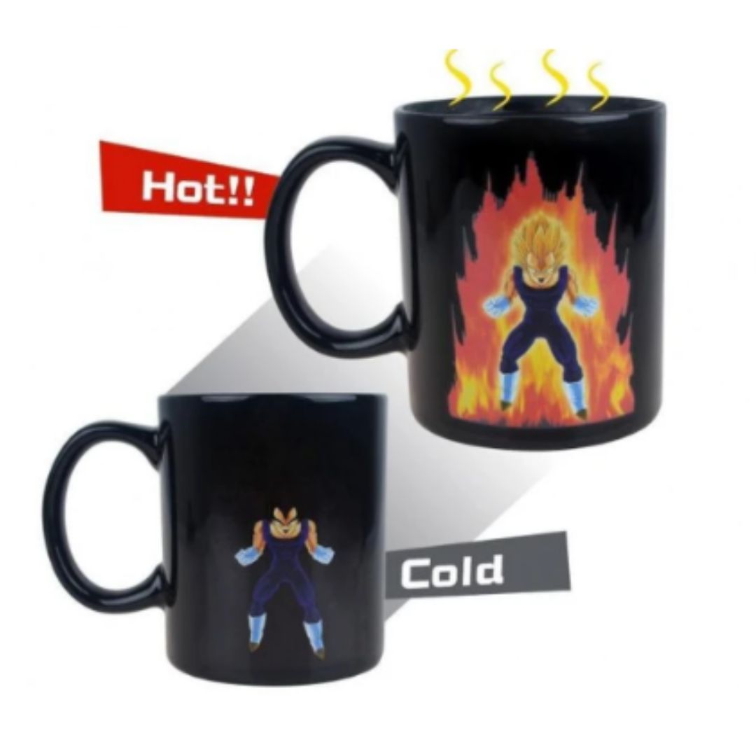 Mug Mágico Ira Dragon Ball Z