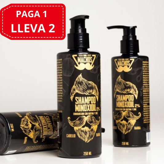 SHAMPOO CON 12% MINOXIDIL - ESPECIALIZADO EN EL CABELLO DEL HOMBRE