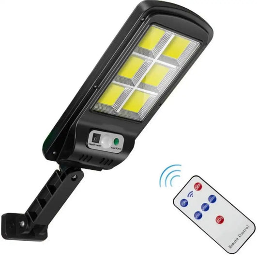 LAMPARA SOLAR 120 LED EXTERIORES + CONTROL