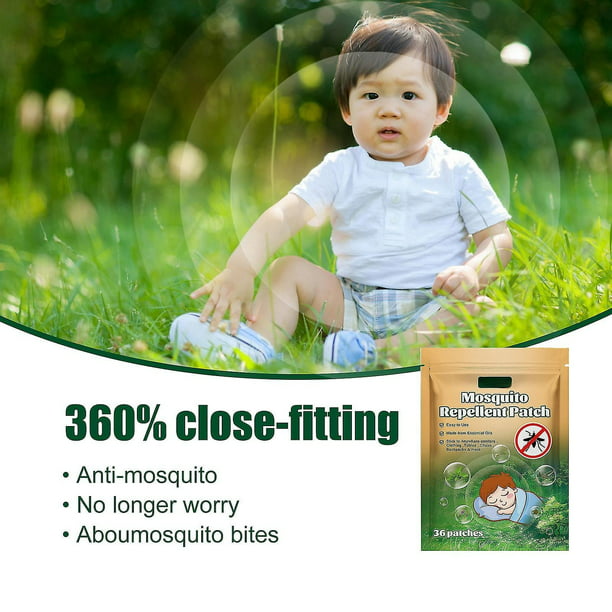 Pegatinas repelentes de mosquitos, 36 pe