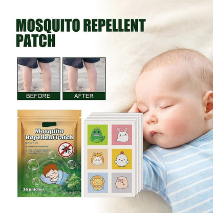 Pegatinas repelentes de mosquitos, 36 pe